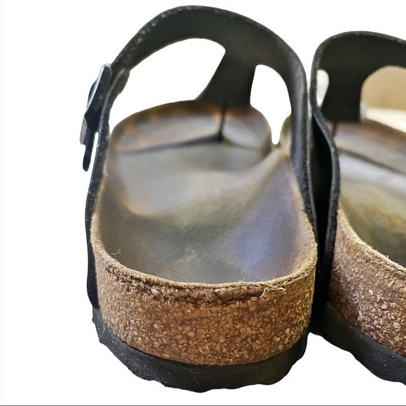 Birkenstock Gizeh Oiled Leather Thong Sandal, EU 40 - Picture 12 of 13